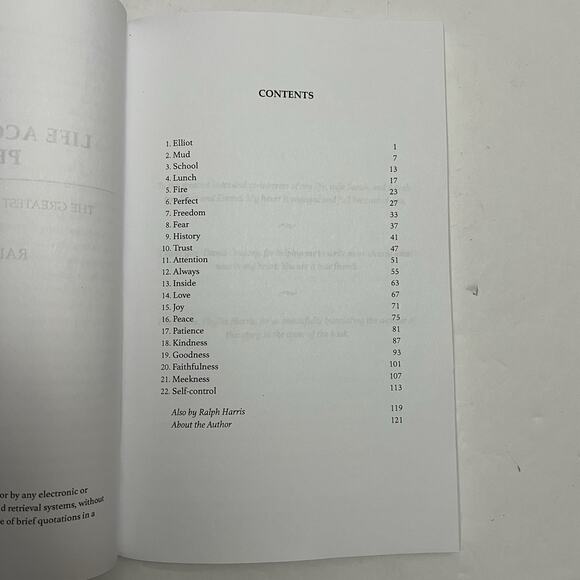 Life According to Perfect The Greatest Story Never Imagined by Ralph Harris - Picture 4 of 7